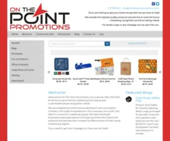 Onthepointpromotions.com(On The Point Promotions) Screenshot