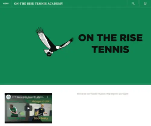 Ontherisetennis.com(ON THE RISE TENNIS ACADEMY) Screenshot