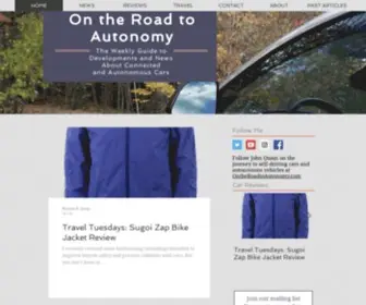 Ontheroadtoautonomy.com(John Quain) Screenshot
