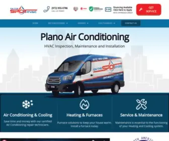 Onthespothvac.com(Air Conditioning Plano TX) Screenshot