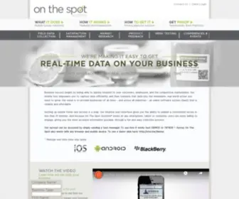 Onthespotsystems.com(On The Spot Systems) Screenshot