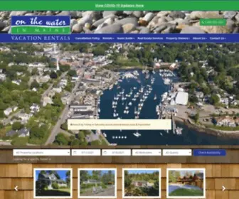 Onthewaterinmaine.com(On the Water in Maine Inc) Screenshot