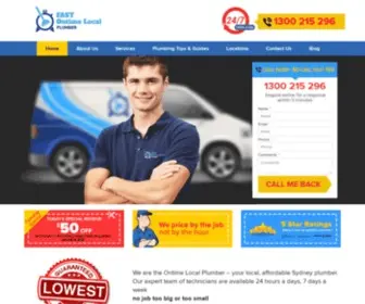 Ontimelocalplumber.com.au(Plumber Sydney) Screenshot