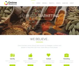 Ontimemarketing.com.au(Digital Marketing Sunshine Coast) Screenshot