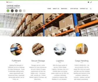 Ontimemedialogistics.de(Ontime Media Logistics Germany) Screenshot