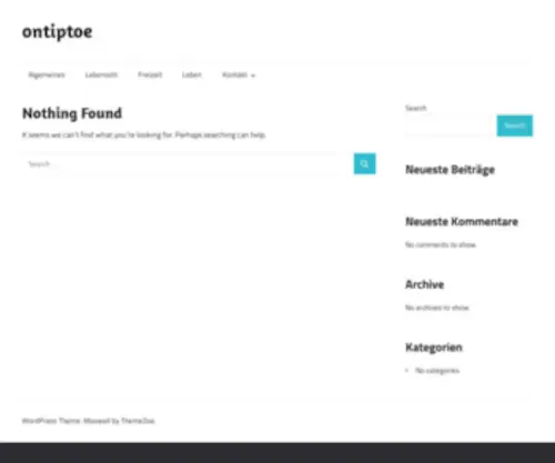 Ontiptoe.de(Ontiptoe) Screenshot