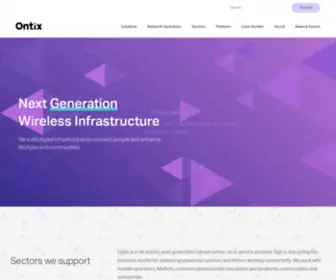 Ontix.co.uk(Home) Screenshot