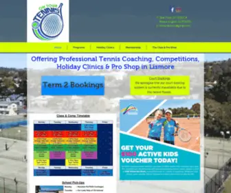 Ontourtennis.com.au(On Tour Tennis) Screenshot