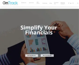 Ontrackbookkeeping.com(On Track Bookkeeping) Screenshot