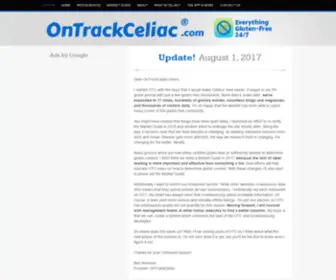 Ontrackceliac.com(Ontrackceliac) Screenshot