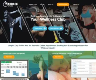 Ontrackstudio.in(Gym, Fitness & Wellness Studio Management Software) Screenshot
