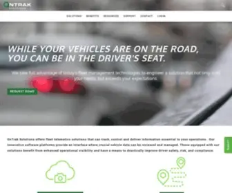 Ontrak-Solutions.com(Fleet Management & Compliance Solutions) Screenshot