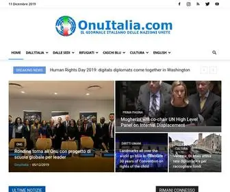 Onuitalia.com(Onu Italia) Screenshot