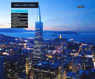 Onulawfirm.com(Onu Law Firm) Screenshot