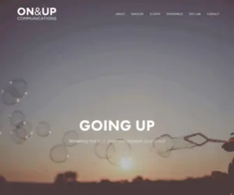 Onup.ca(On & Up Communications) Screenshot