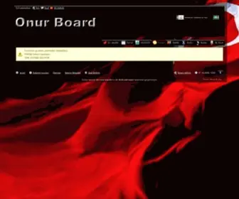 Onur-Board.de(Main Page) Screenshot
