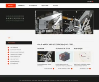 Onurkabin.com.tr(Onur Cabin) Screenshot