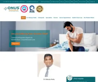 Onushospitals.com(ONUS Hospitals) Screenshot