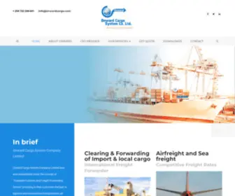 Onwardcargo.com(Onward Clearing and Forwarding) Screenshot