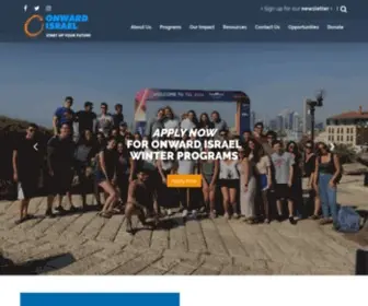Onwardisrael.org(Onward Israel) Screenshot