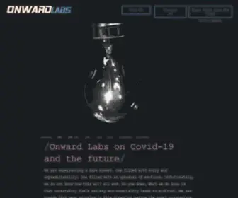 Onwardlabs.co(We're a Venture Studio Working with founder who use emerging and distributed technologies to solve the world's most pressing issues) Screenshot