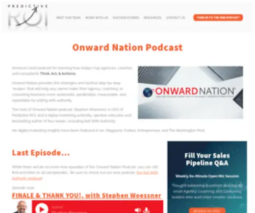Onwardnation.com(Onward Nation Podcast) Screenshot