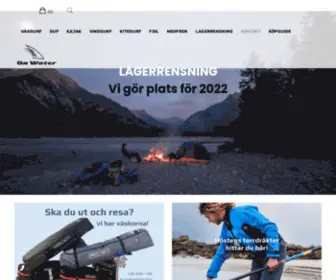 Onwater.se(Sup, kajak, vindsurf, kitesurf, neopren) Screenshot