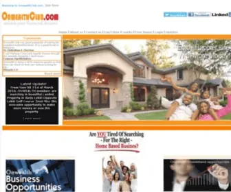 Onwealthclub.com(Work at home Business Op) Screenshot