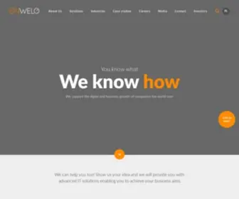 Onwelo.com(IT solutions for business) Screenshot