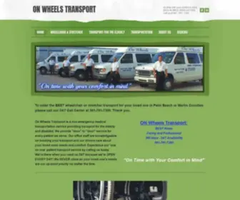 Onwheelstransportation.com(ON WHEELS TRANSPORT) Screenshot