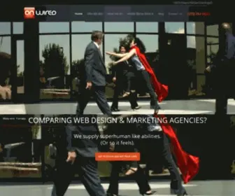 Onwired.com(Website Design & Web Development in Raleigh Triangle) Screenshot