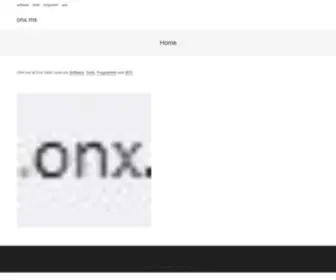 ONX.ms(On(X)) Screenshot