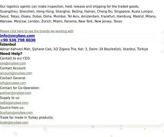 Onybee.com(ONYBEE) Screenshot