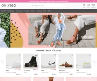 Onygo.com(ONYGO Onlineshop) Screenshot