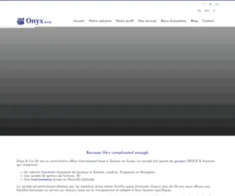 Onyx-CIE.ch(FAMILY OFFICE) Screenshot