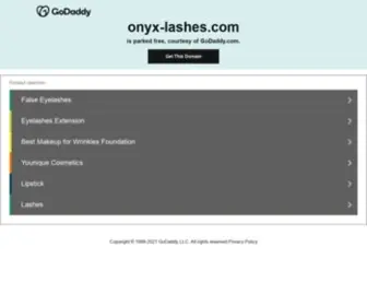 Onyx-Lashes.com(Onyx Lashes) Screenshot