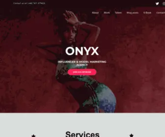 Onyxagencypr.com(Onyx Agency) Screenshot