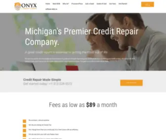 Onyxcreditrepair.net(Onyx) Screenshot