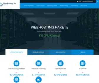 Onyxhosting.de(Professionelles) Screenshot