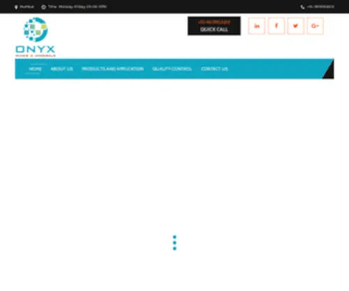 Onyxminesandminerals.com(ONYX MINES AND MINERALS) Screenshot