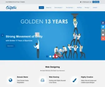 Onyxon.net(Web Design in Kumbakonam) Screenshot