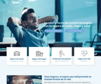 Onyxseguros.es(Seguros de coche) Screenshot