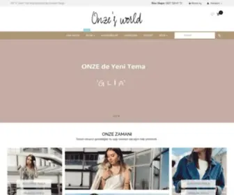 Onzemode.com(Kadın Giyim Mağazası & Bayan Giyim Modelleri ve Fiyatları) Screenshot