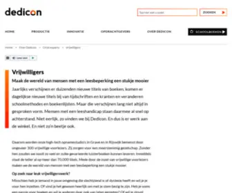 Onzichtbarehelden.com(Vrijwilligers) Screenshot