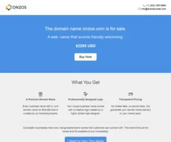 Onzos.com(Onzos) Screenshot