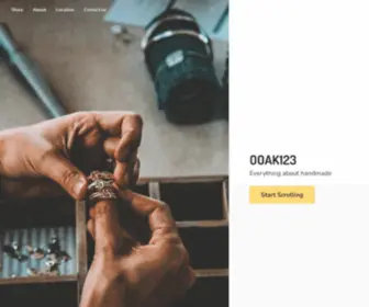 OOak123.com(A little inspiration for your ETSY business) Screenshot