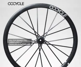 OOcycle.com(Full-Carbon Disc Brake Wheels from Switzerland) Screenshot