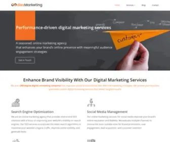 OOdlesmarketing.com(Digital marketing services) Screenshot