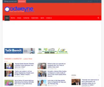 OOdweynemedia.com(Somali News) Screenshot