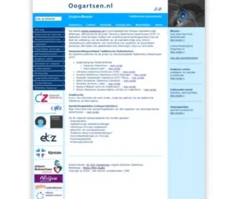 OOgartsen.nl(Informatie over oogziekten) Screenshot